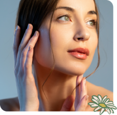 a woman talking on a cell phone