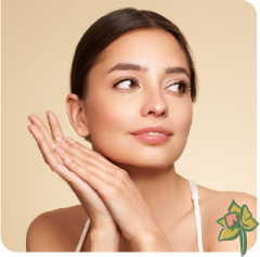 JANIVA ROY posing for the camera