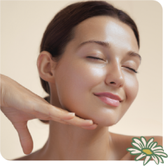 a woman taking a selfie