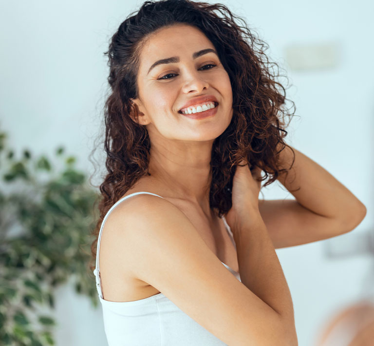 a woman posing for a picture